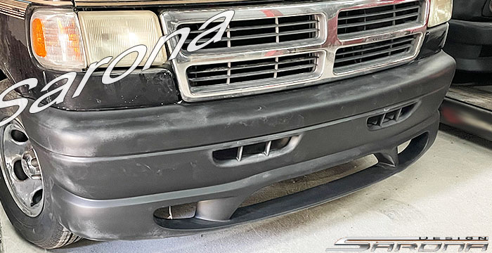 Custom Dodge Van  All Styles Front Bumper (1994 - 1997) - $650.00 (Part #DG-034-FB)